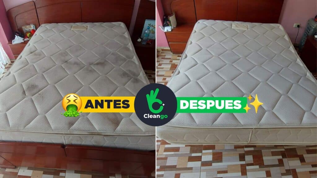 Limpieza de colchón